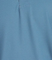Hart Schaffner Marx Featherweight Luxury Performance Short Sleeve Scale Print Polo Shirt