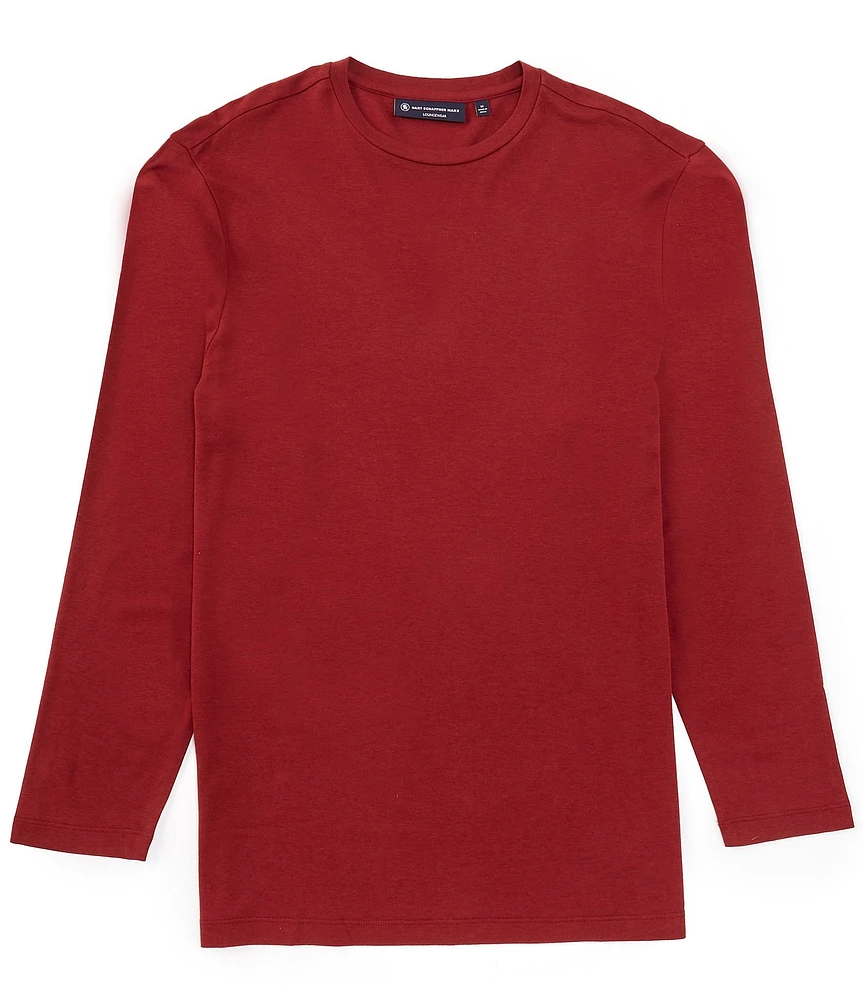 Hart Schaffner Marx Long Sleeve Knit Sleep T-Shirt