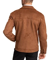 Hart Schaffner Marx Long Sleeve Westwood Faux Suede Jacket