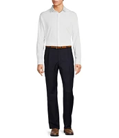 Hart Schaffner Marx Chicago Classic Fit Pleated Solid Dress Pants