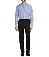 Hart Schaffner Marx Chicago Classic Fit Pleated Solid Dress Pants