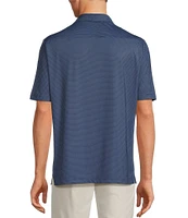 Hart Schaffner Marx Luxury Performance Short Sleeve Scale Print Coatfront Shirt