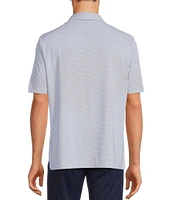Hart Schaffner Marx Luxury Performance Short Sleeve Scale Print Coatfront Shirt