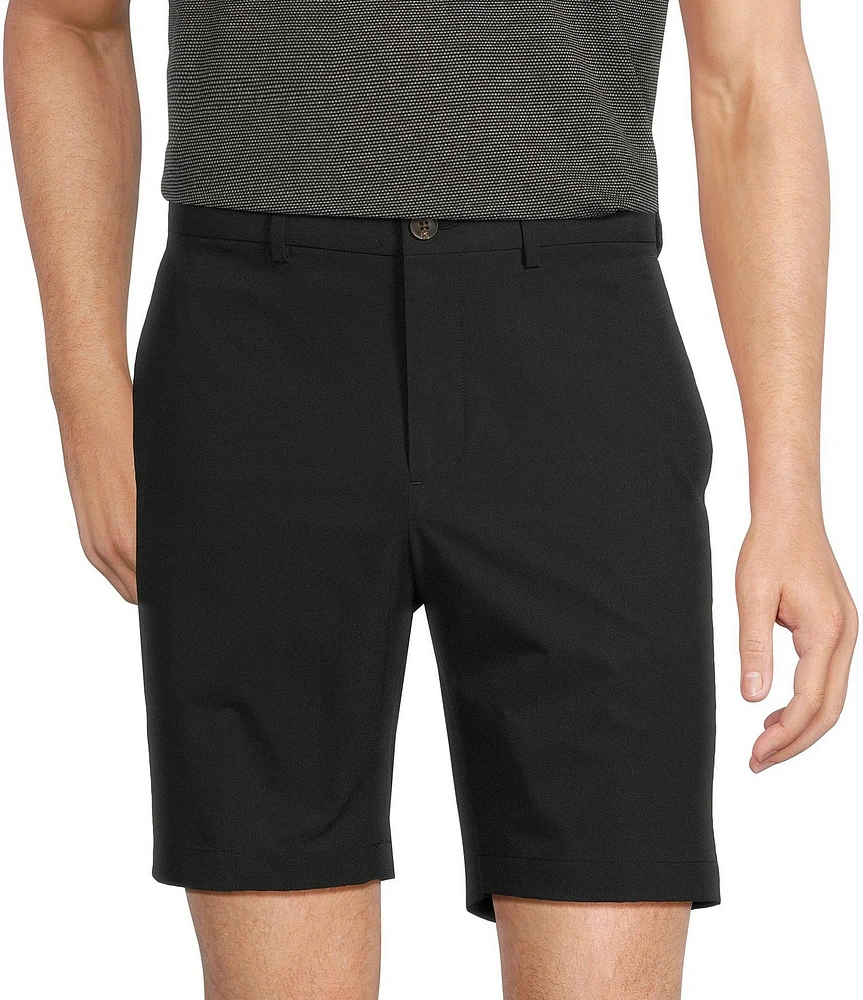 Hart Schaffner Marx Luxury Performance Solid Straight Shorts