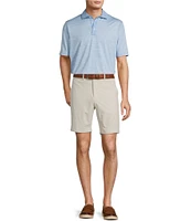 Hart Schaffner Marx Luxury Performance Solid Straight Shorts