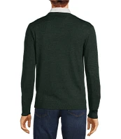 Hart Schaffner Marx Merino Wool Crew Sweater