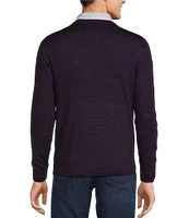 Hart Schaffner Marx Merino Wool Crew Sweater