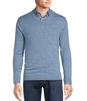 Hart Schaffner Marx Merino Wool V-Neck Sweater