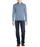 Hart Schaffner Marx Merino Wool V-Neck Sweater