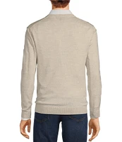 Hart Schaffner Marx Merino Wool V-Neck Sweater