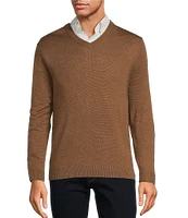 Hart Schaffner Marx Merino Wool V-Neck Sweater