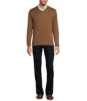 Hart Schaffner Marx Merino Wool V-Neck Sweater