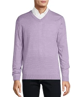 Hart Schaffner Marx Merino Wool V-Neck Sweater