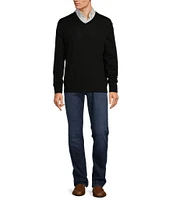 Hart Schaffner Marx Merino Wool V-Neck Sweater