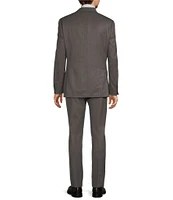 Hart Schaffner Marx Modern-Fit Flat-Front Solid 2-Piece Suit