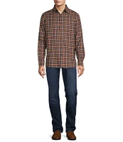 Hart Schaffner Marx Multi Gingham Long Sleeve Sportshirt