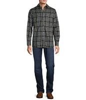 Hart Schaffner Marx Multi Plaid Long Sleeve Shirt