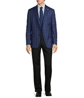 Hart Schaffner Marx New York Modern Fit Plaid Wool Sport Coat