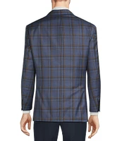 Hart Schaffner Marx New York Fit Open Plaid Pattern Sport Coat