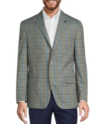 Hart Schaffner Marx New York Fit Plaid Print Sport Coat