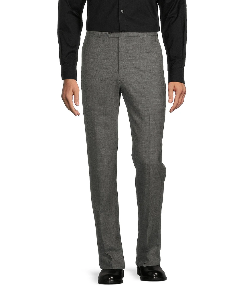 Hart Schaffner Marx New York Modern Fit Flat Front Dress Pants