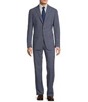 Hart Schaffner Marx New York Modern Fit Flat Front Fancy Patten 2-Piece Suit