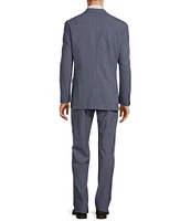 Hart Schaffner Marx New York Modern Fit Flat Front Fancy Patten 2-Piece Suit