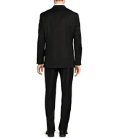 Hart Schaffner Marx New York Modern Fit Flat Front Fancy Pattern 2-Piece Suit