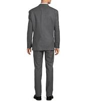 Hart Schaffner Marx New York Modern Fit Flat Front Performance 2-Piece Suit