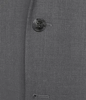 Hart Schaffner Marx New York Modern Fit Flat Front Performance 2-Piece Suit
