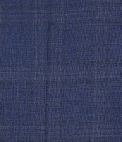 Hart Schaffner Marx Chicgao Fit Flat Front Plaid 2-Piece Suit