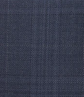 Hart Schaffner Marx New York Modern Fit Flat Front Straight Leg Plaid 2-Piece Suit
