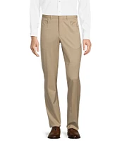 Hart Schaffner Marx New York Modern Fit Flat Front Solid Dress Pants