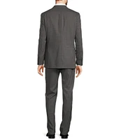 Hart Schaffner Marx New York Modern Fit Flat Front Stripe 2-Piece Suit