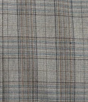 Hart Schaffner Marx New York Modern Fit Plaid Pattern Wool Sport Coat