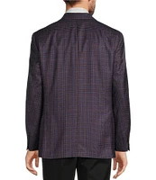Hart Schaffner Marx New York Modern Fit Plaid Wool Blend Sport Coat