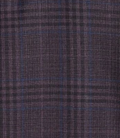 Hart Schaffner Marx New York Modern Fit Plaid Wool Blend Sport Coat