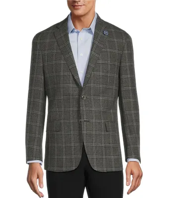 Hart Schaffner Marx New York Modern Fit Plaid Sport Coat