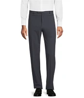 Hart Schaffner Marx New York Fit Flat Front Solid Dress Pants