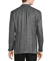 Hart Schaffner Marx New York Modern Fit Windowpane Sport Coat