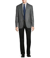 Hart Schaffner Marx New York Modern Fit Windowpane Sport Coat