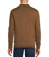 Hart Schaffner Marx Quarter Zip Wool Sweater