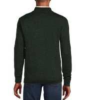 Hart Schaffner Marx Quarter Zip Wool Sweater