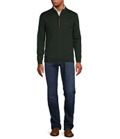 Hart Schaffner Marx Quarter Zip Wool Sweater