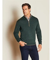 Hart Schaffner Marx Quarter Zip Wool Sweater