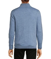 Hart Schaffner Marx Quarter Zip Wool Sweater