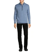 Hart Schaffner Marx Quarter Zip Wool Sweater