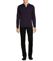 Hart Schaffner Marx Quarter Zip Wool Sweater