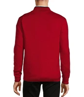 Hart Schaffner Marx Quarter Zip Wool Sweater