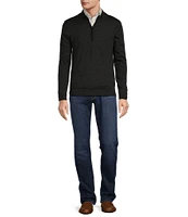 Hart Schaffner Marx Quarter Zip Wool Sweater